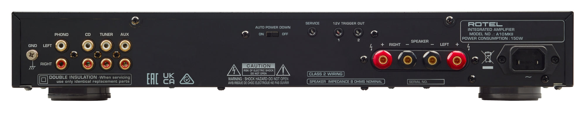Rotel A10MKII Integrated Amplifier