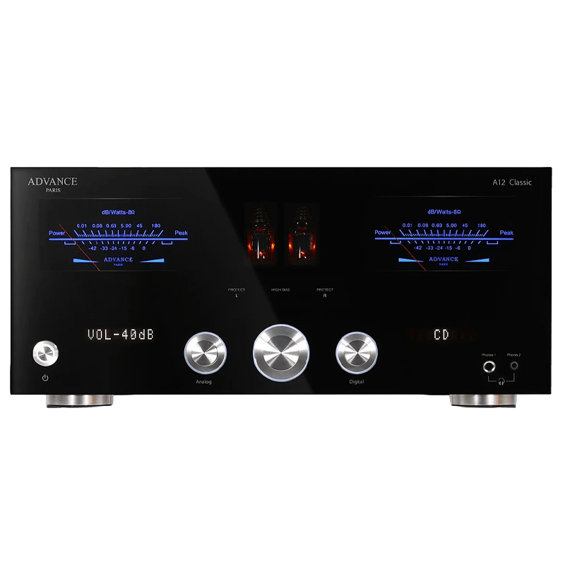 Advance Paris A12 Hybrid Stereo AmplifierIntegrated AmplifiersAdvance ParisVinyl Revival