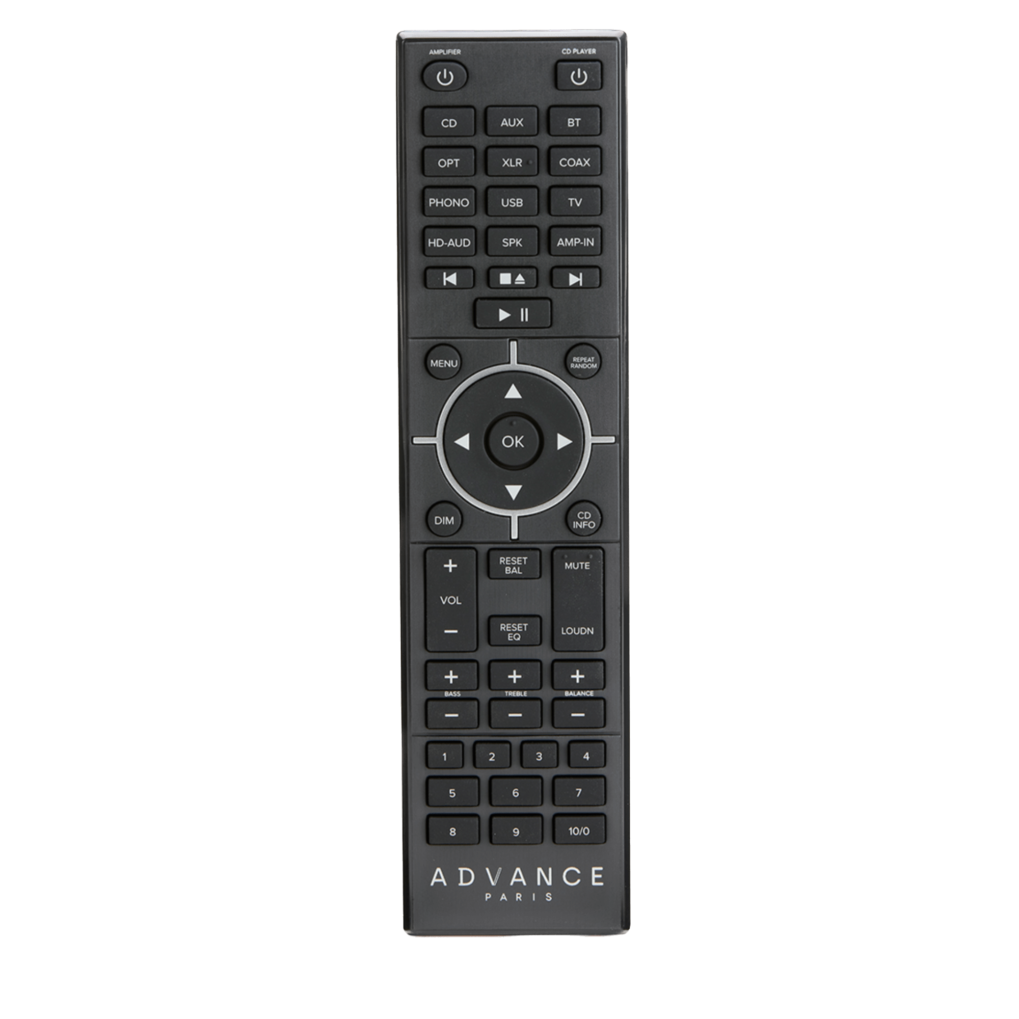 Advance Paris Apex A10 Integrated Amplifier, remote 