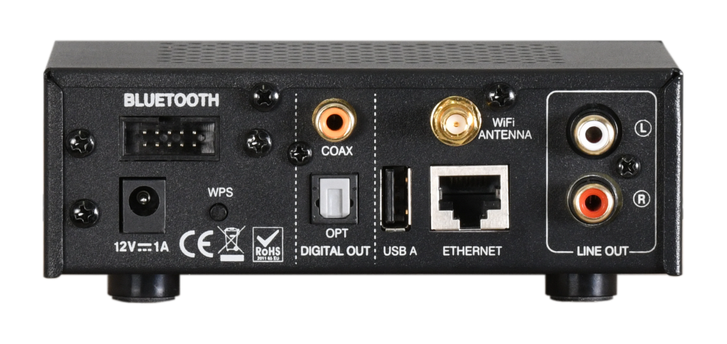 Advance Paris WTX-StreamTubes Multi Room Streamer, rear