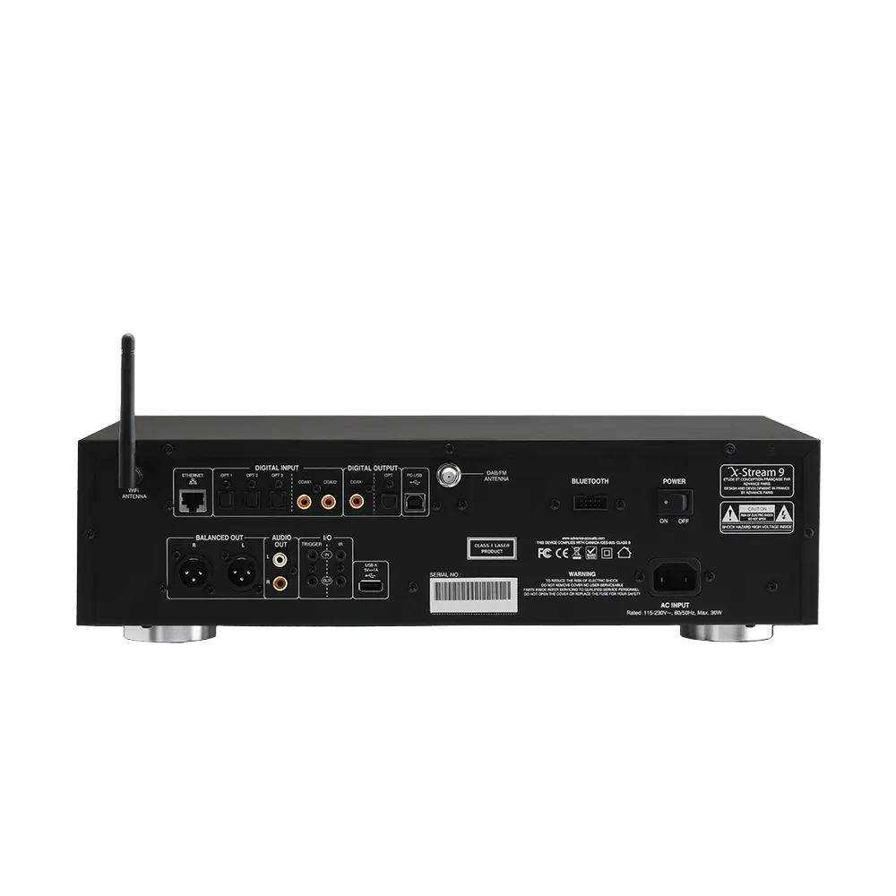 The Advance Paris X stream 9, back