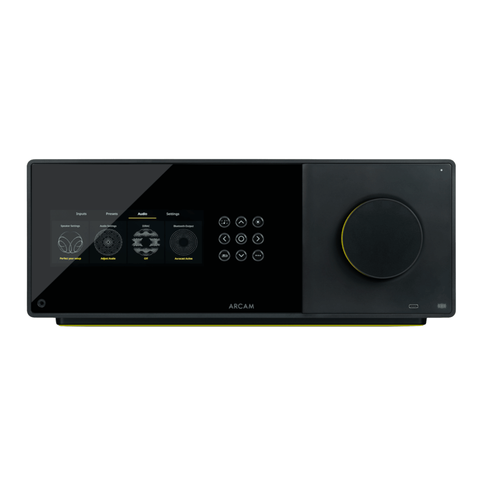 Arcam AVP45 AV Processor, front showing digital controls