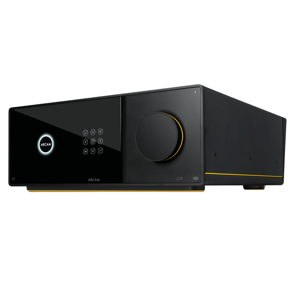 Arcam AVA35 AV Amplifer, angled image