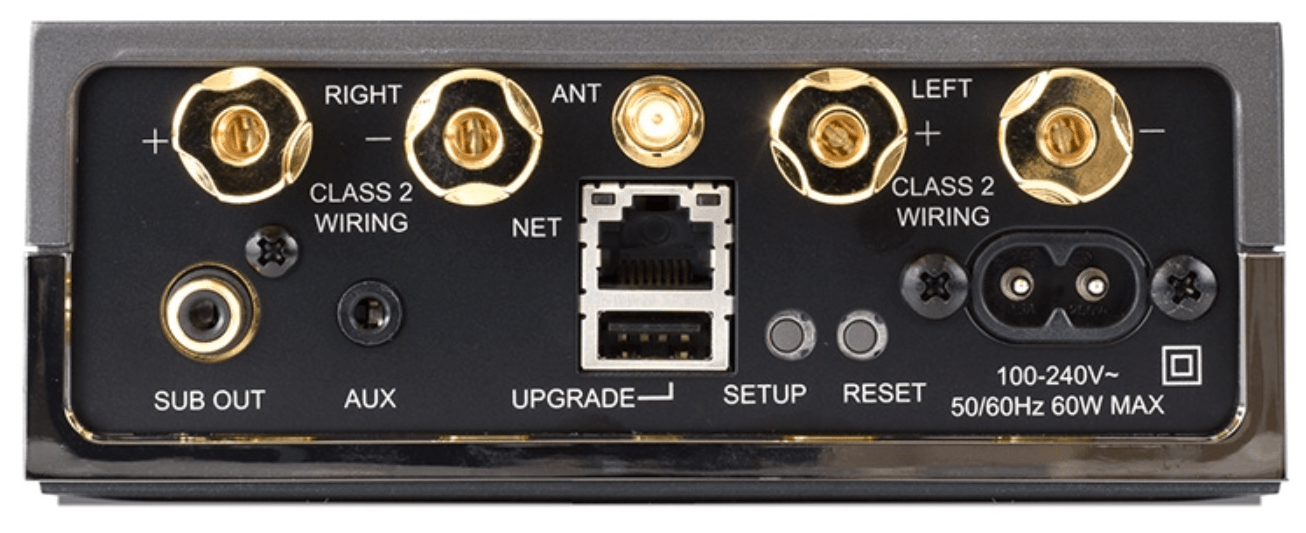 Arcam Solo Uno Streamer with Built-in Amplifier rear panel image