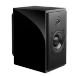 ATC SCM20PSL Passive Speakers, individual in Piano Black, Special Order, angled view