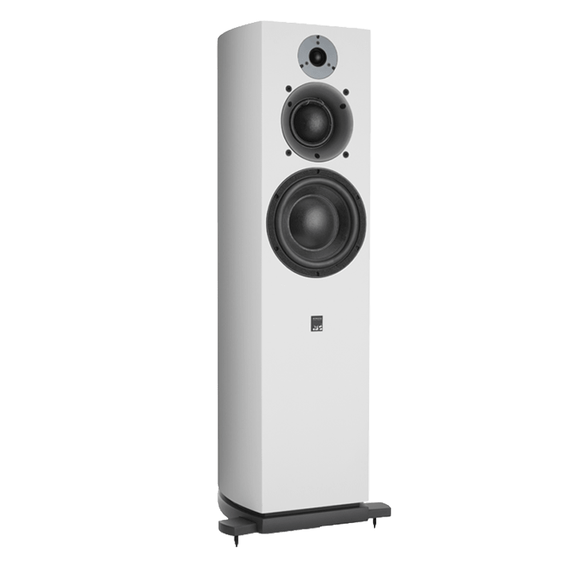 ATC SCM40 Passive Loudspeaker Pair.  Individual speaker shown in Satin White