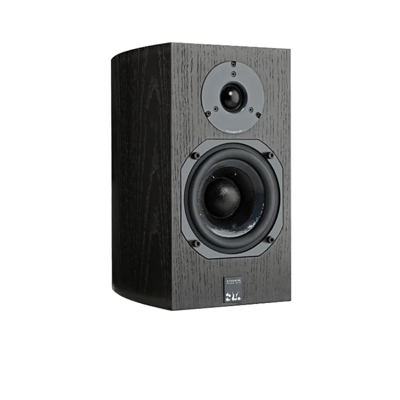 ATC SCM7 Bookshelf Speakers.  Individual Speaker shown in Black Ash
