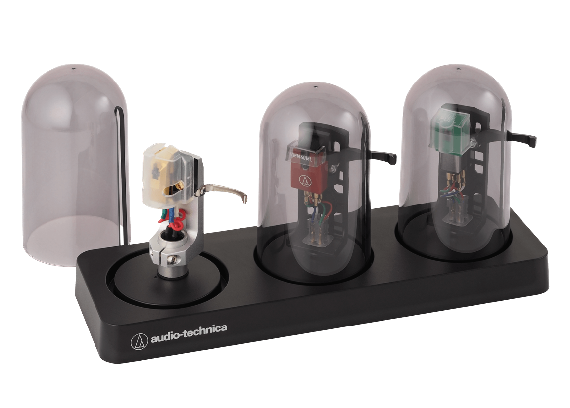 Audio Technica AT-6003R Cartridge Storage Case, shown with cartridges which are sold separately