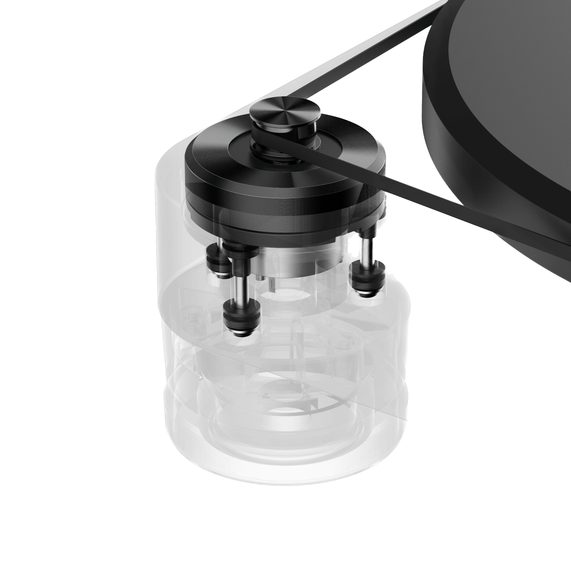 Audio Technica AT-LP7X  Belt Drive Turntable, direct drive belt