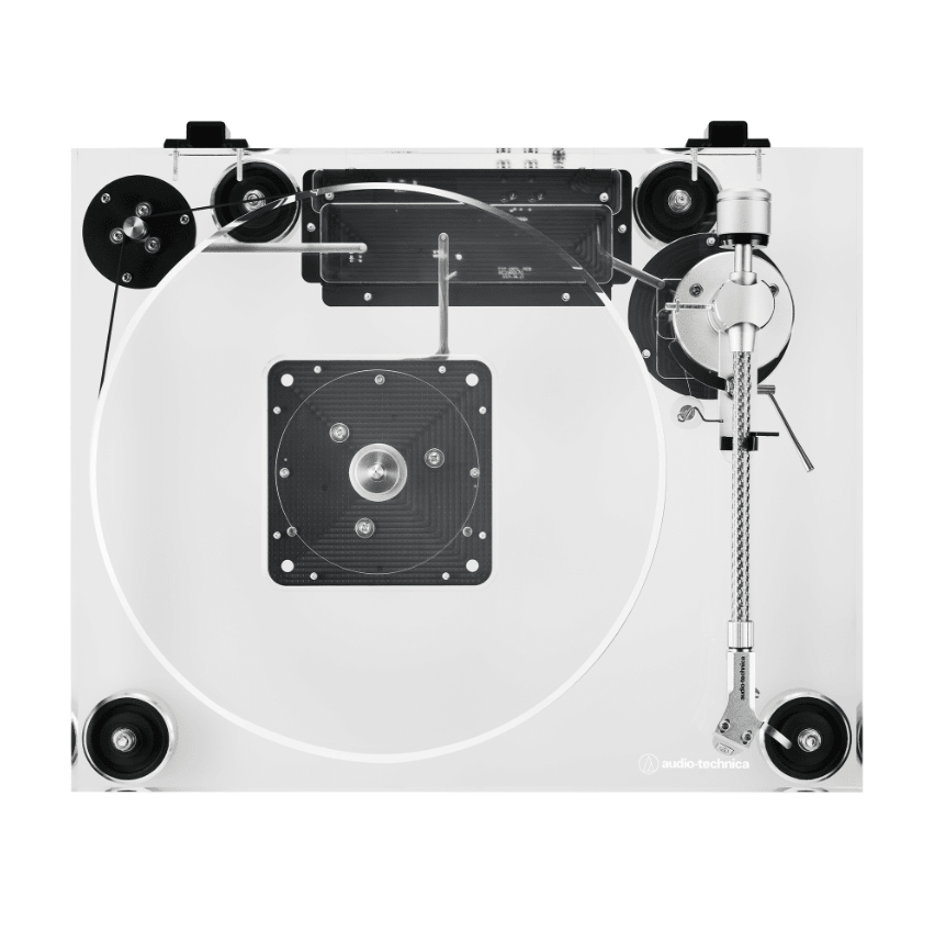 Audio Technica AT-LPA2 Belt Driven Turntable, helicopter view