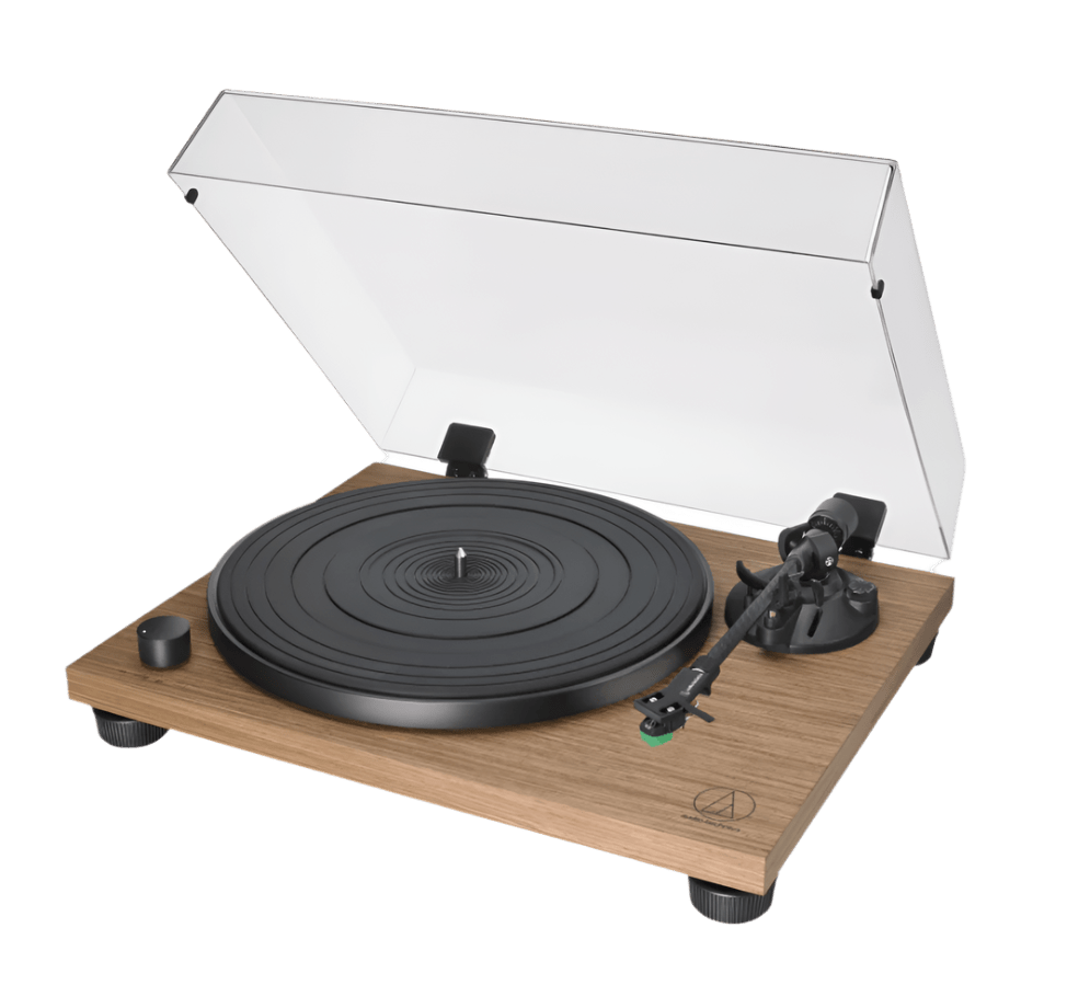 Audio-Technica Turntables Audio Technica AT-LPW40WN Turntable, on an angle