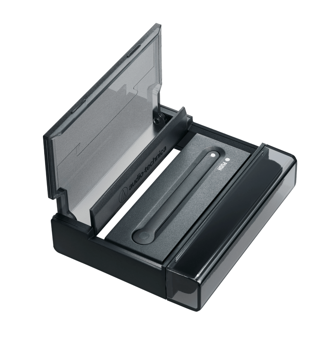Audio Technica AT6028 Anti-Static Record Cleaning Tool, open case