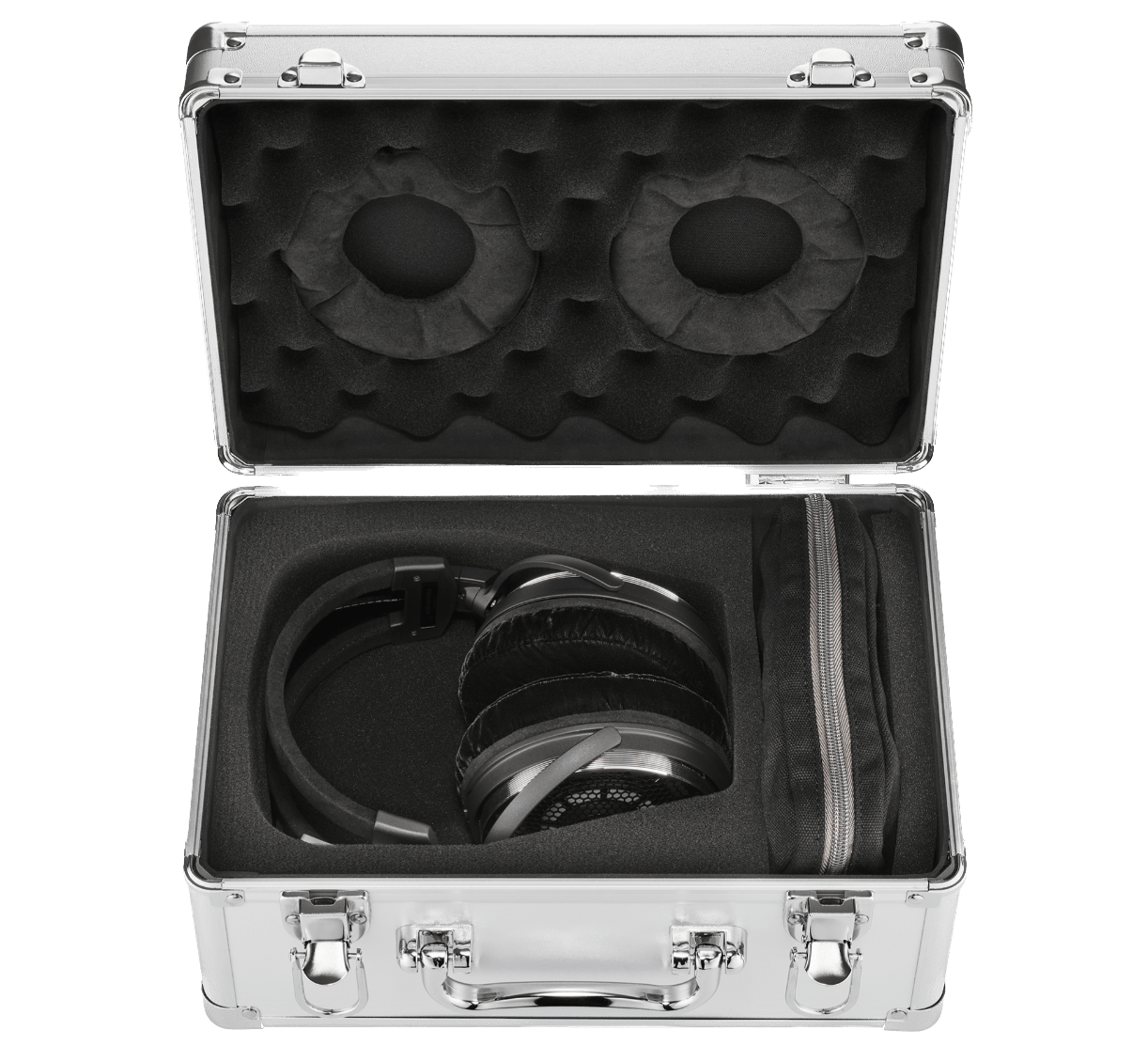 Audio Technica ATH-ADX7000 Open Air Dynamic Headphones, in their case