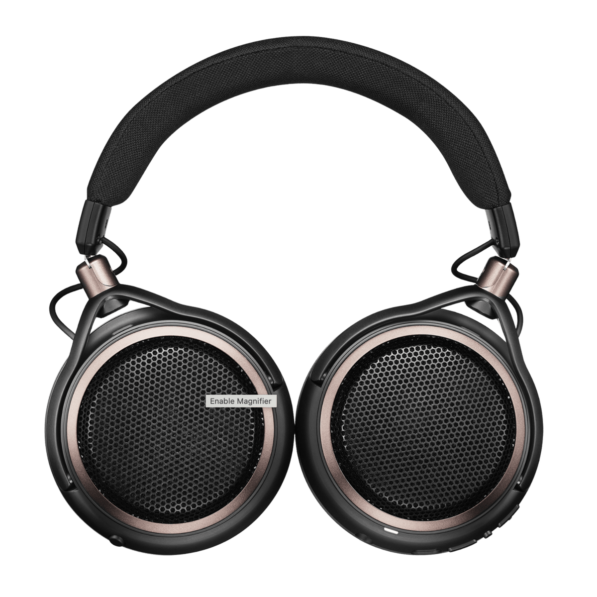 Audio Technica ATH-AL5NC Wireless Open Back Headphones, flattened