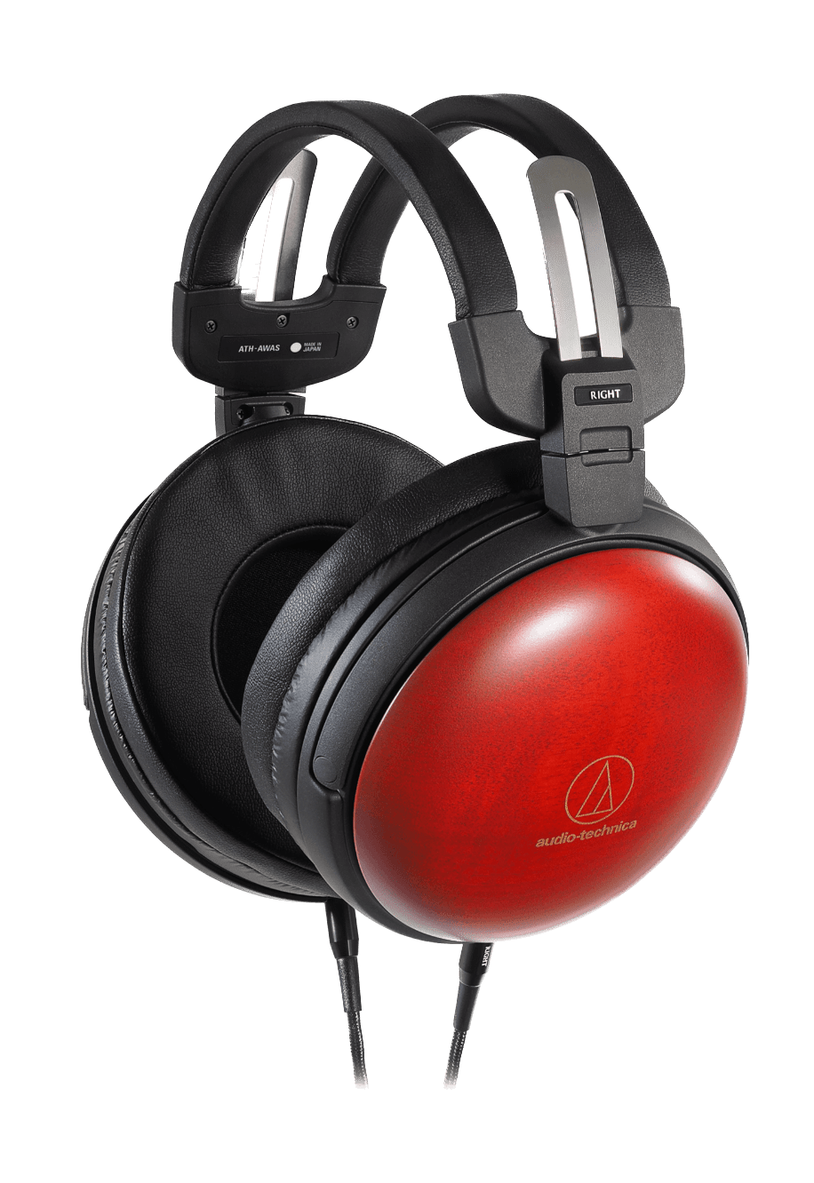 Audio Technica ATH-AWAS Closed-Back Dynamic Wooden Headphones