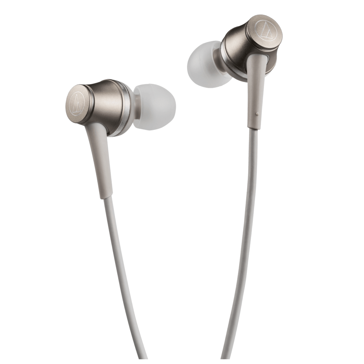 Audio Technica ATH-CKD7NC Noise Cancelling In-Ear USB-C Headphones in Beige-Gold