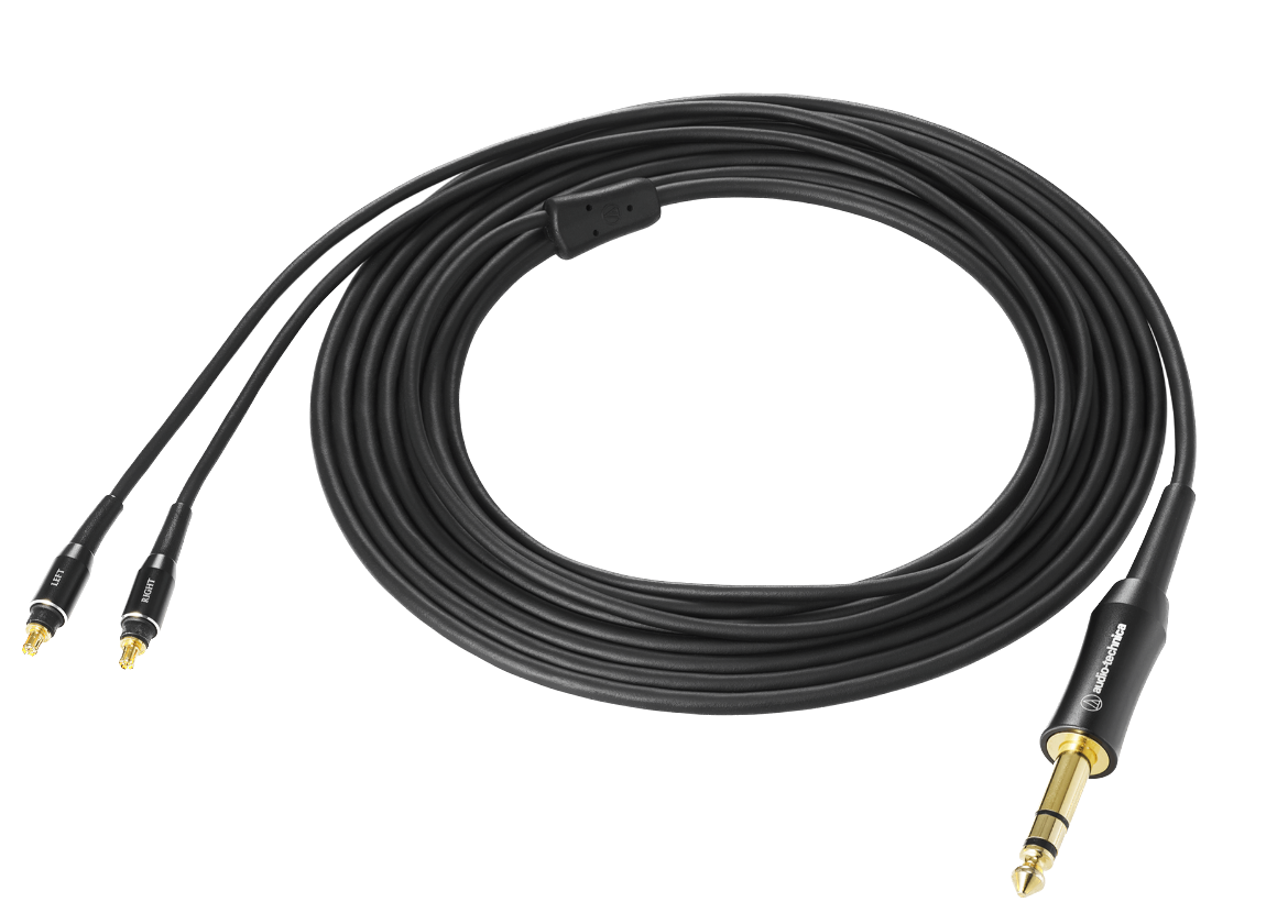 Audio Technica ATH-ADX3000 Open Air Dynamic Headphones, cables