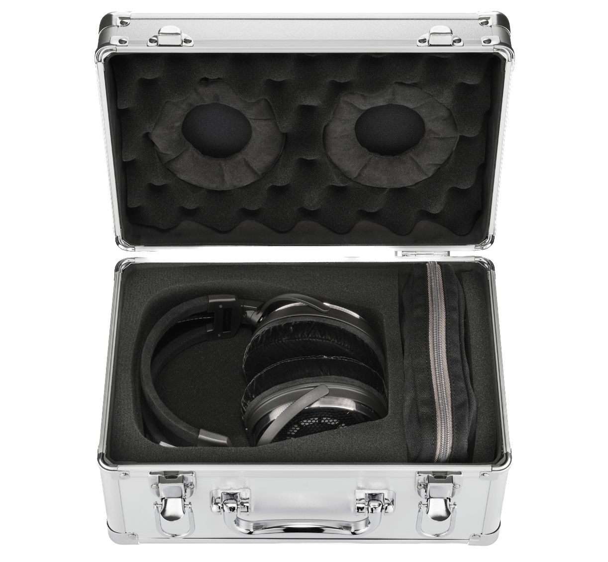 Audio Technica ATH-ADX7000 Open Air Dynamic Headphones, in their case