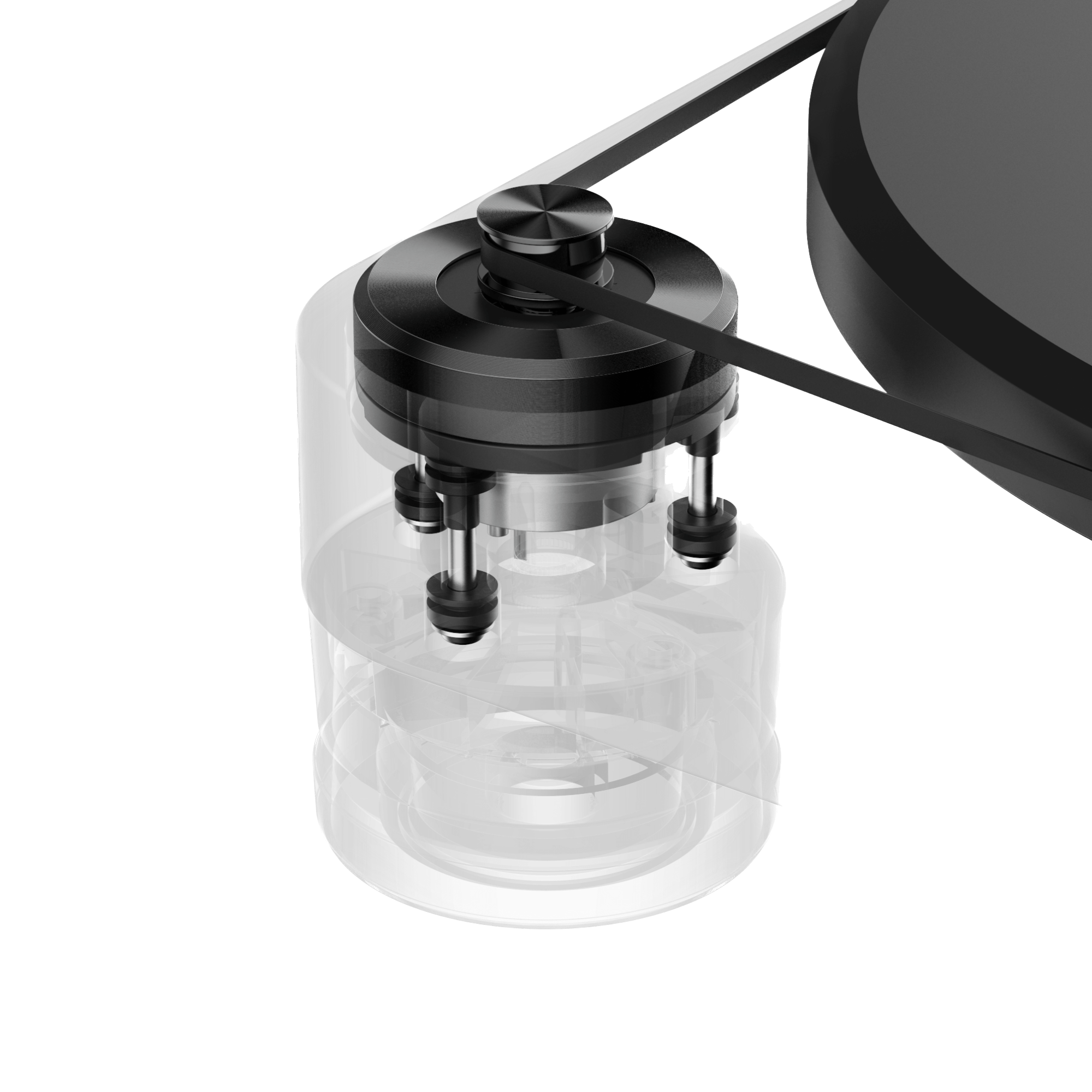 Audio Technica AT-LP7X  Belt Drive Turntable, direct drive belt