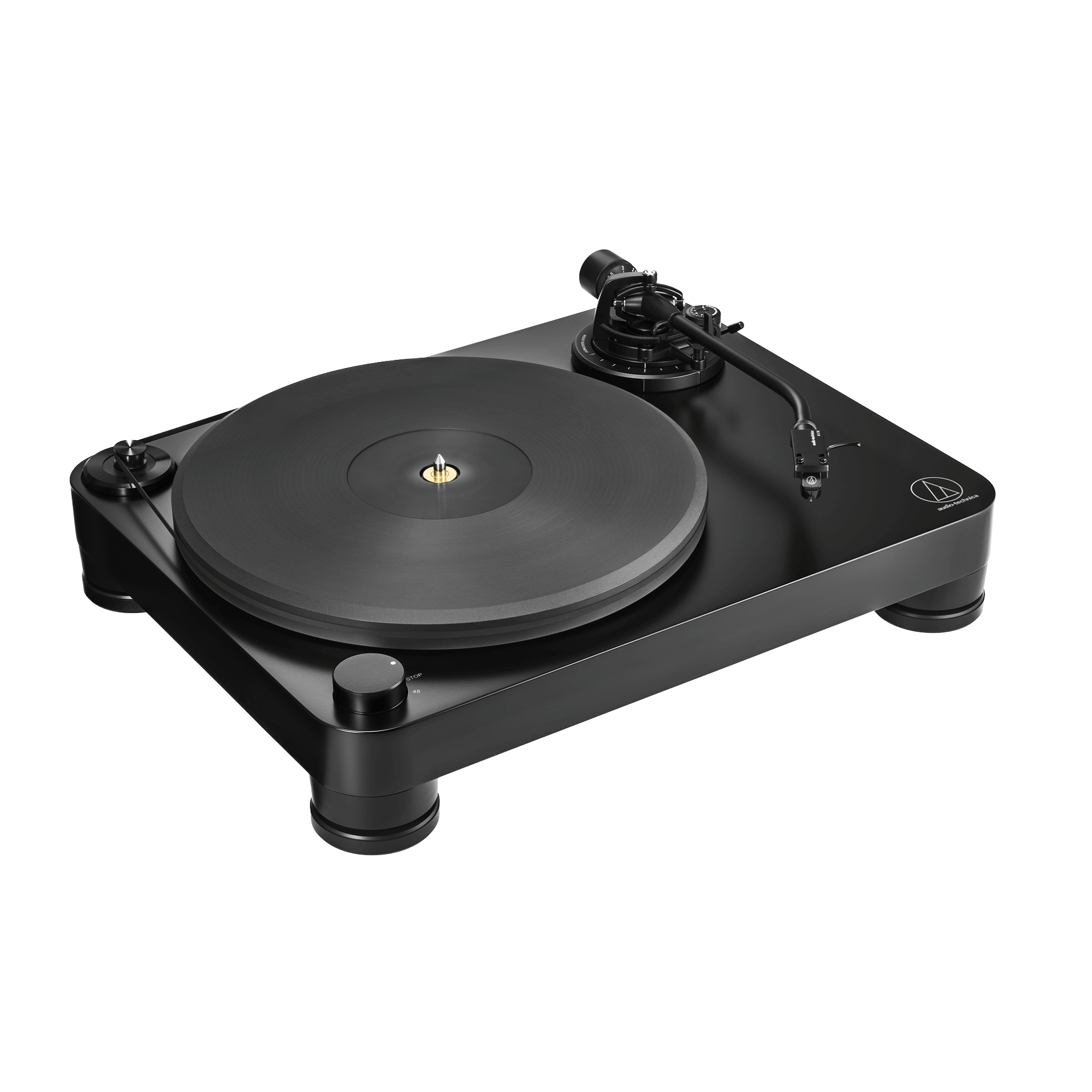 Audio Technica AT-LP7X  Belt Drive Turntable, angled to the right