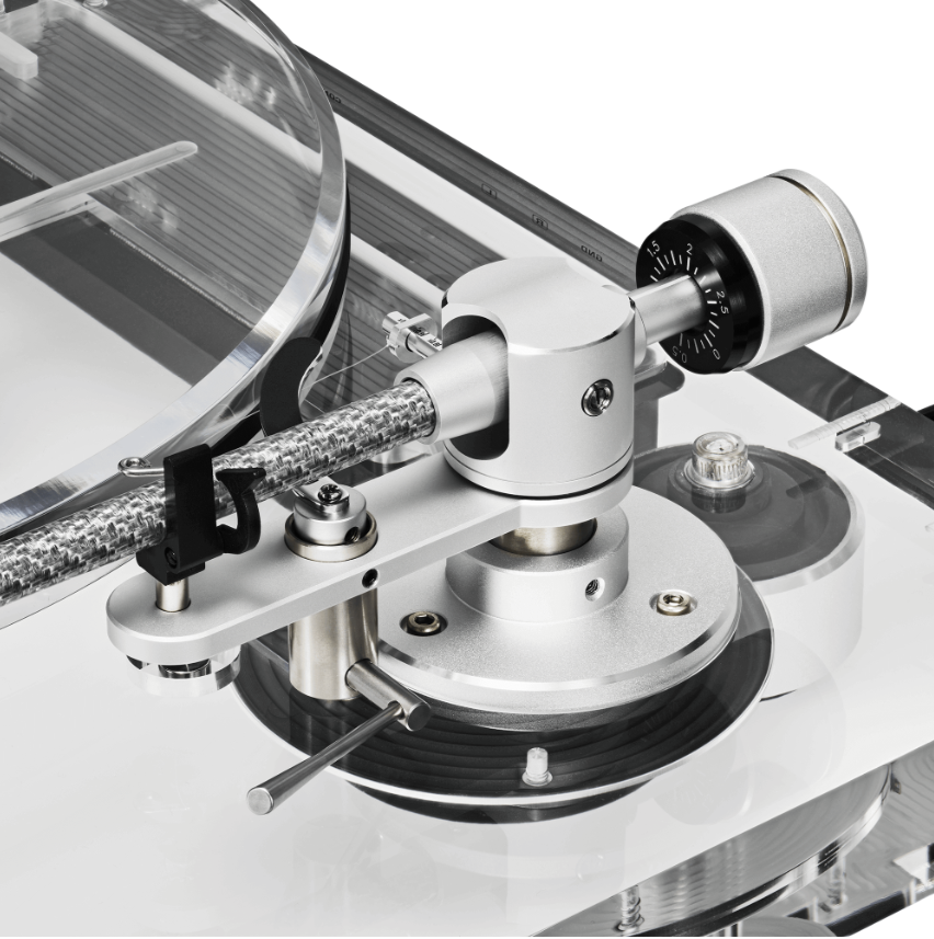 Audio Technica AT-LPA2 Belt Driven Turntable, counterweight from outside