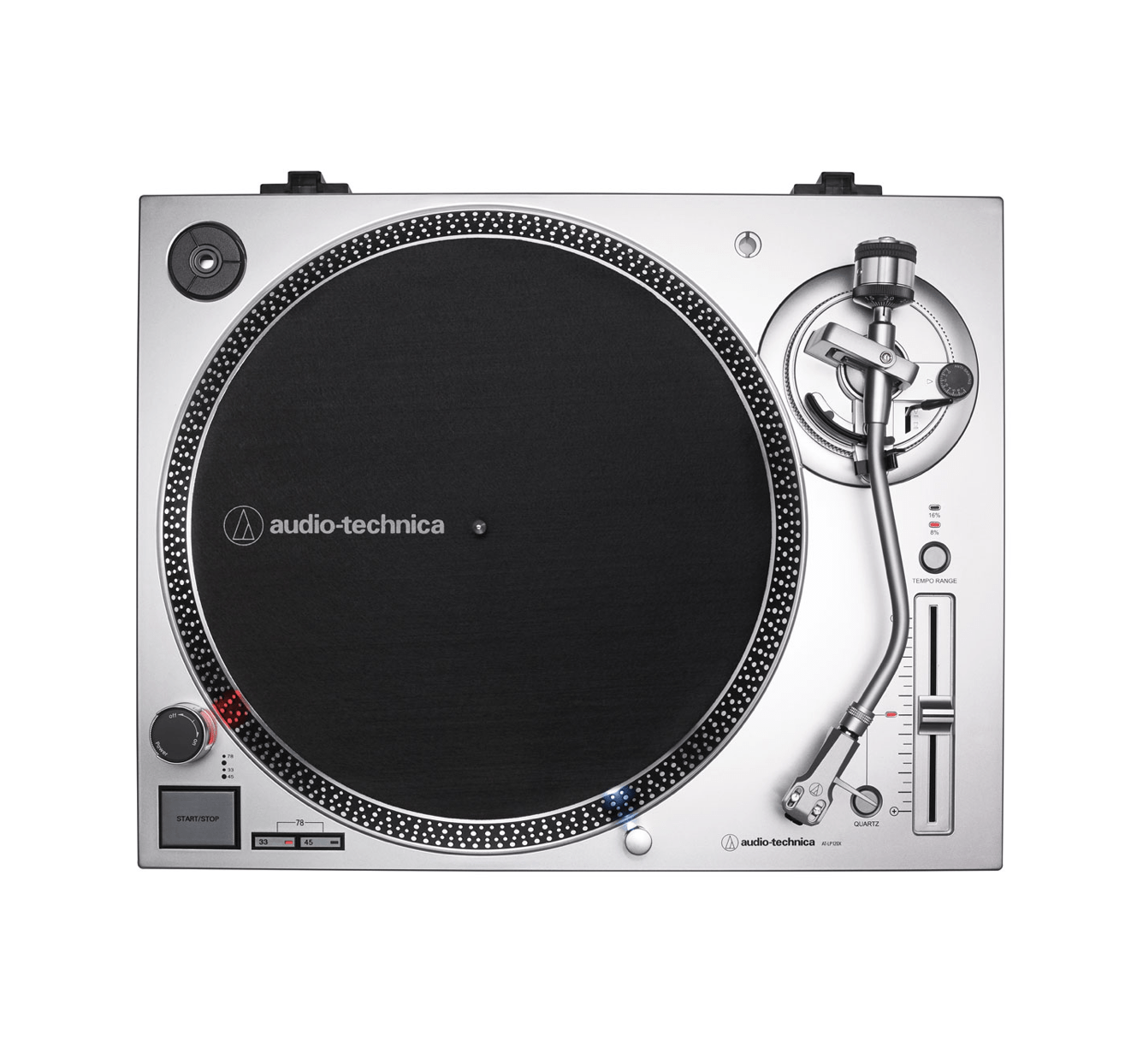 Audio-Technica Turntables Audio Technica Audio Technica AT-LP120X USB Turntable - Silver
