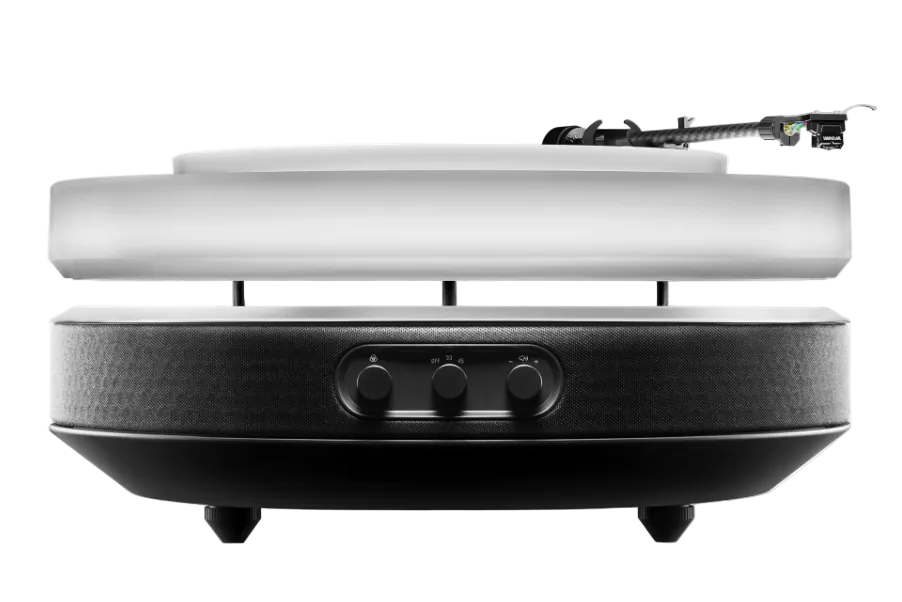 Audio Technica Limited Edition Hotaru Floating Turntable, front no illumination