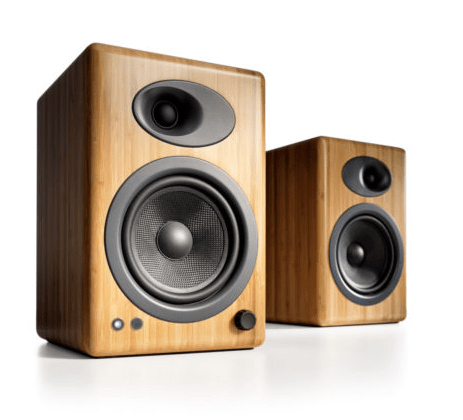 Audioengine Active Speakers Audioengine 5+ Powered Speakers - Natural Bamboo