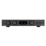 Audiolab 6000A MKII Integrated Amplifier in Black. Front of unit