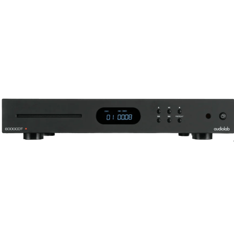 Audiolab 6000CDT CD Transport in Black, front
