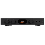 Audiolab 7000A Integrated Amplifier in Black, front of unit