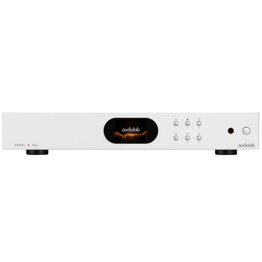 Audiolab 7000N Play Audio Streaming Player in silver, front