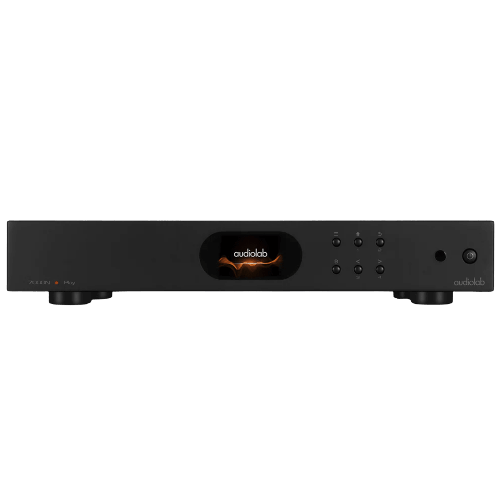 Audiolab 7000N Play Audio Streaming Player in black, front