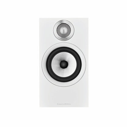 Bowers & Wilkins Bookshelf Speakers B&W 606 S3 Bookshelf Speaker - Matte White