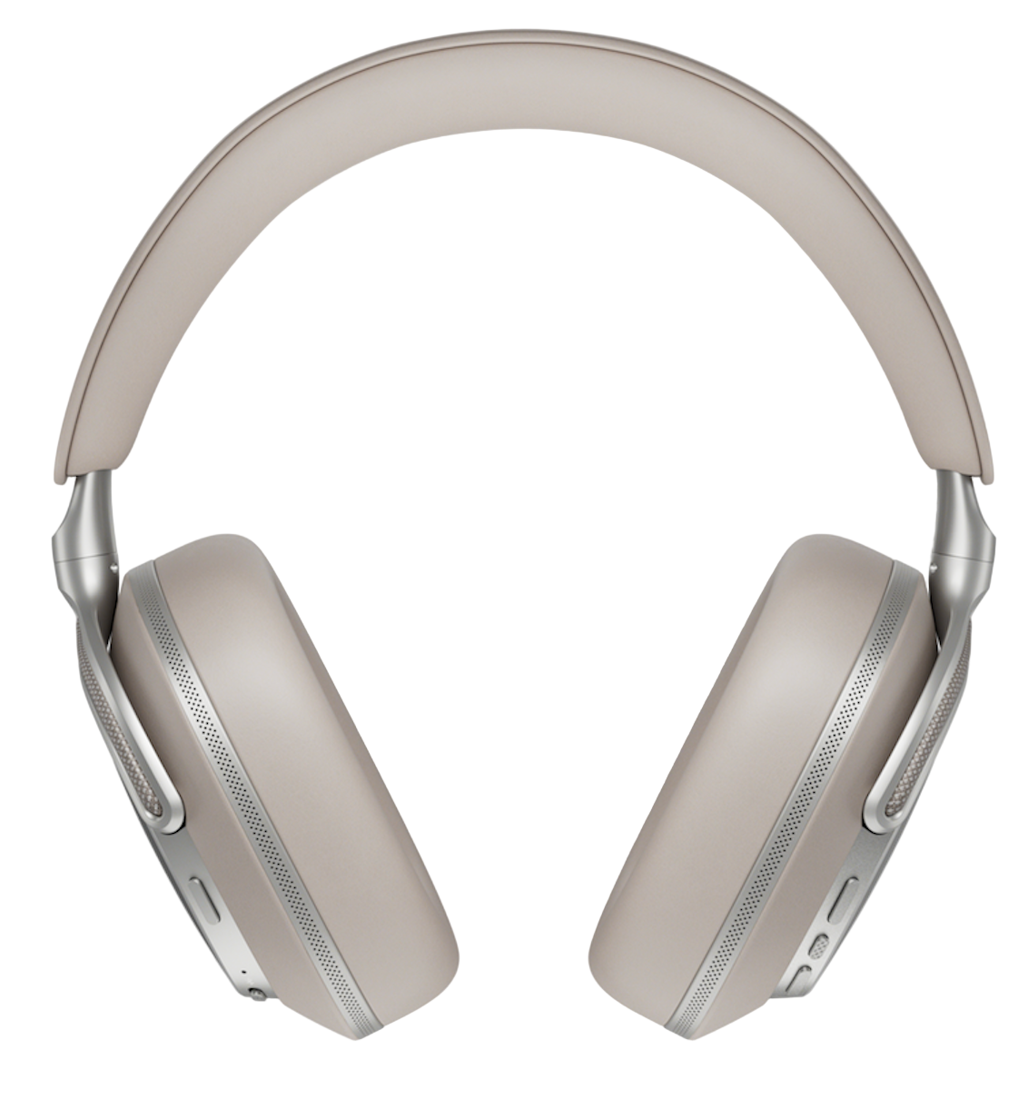 Bowers and Wilkins Px8 S2 Noise Cancelling Headphones in Warm Stone, back