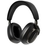 Bowers and Wilkins Px8 S2 Noise Cancelling Headphones in Onyx Black, right cup shown