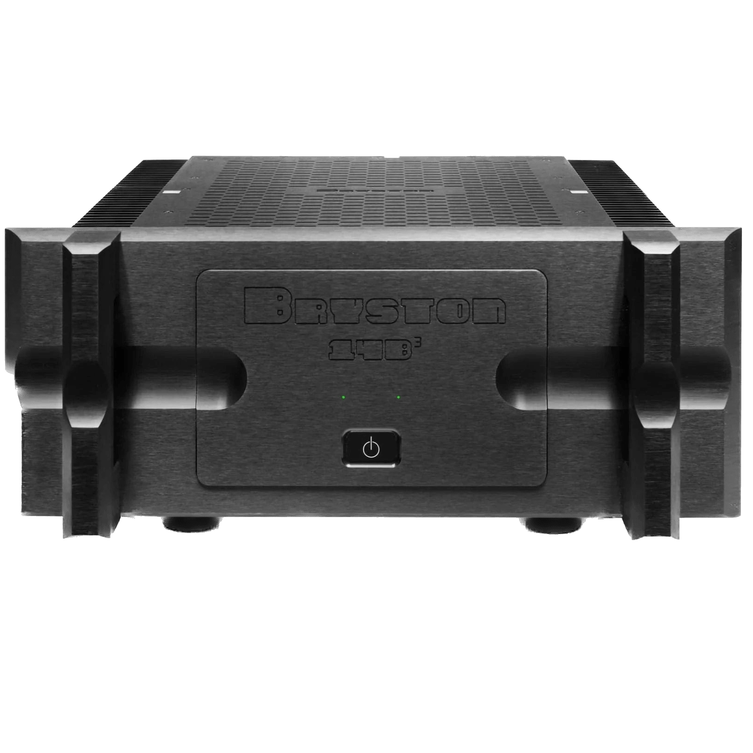 Bryston 14B Cubed Dual-Mono Amplifier with 19 inch Faceplate in Black