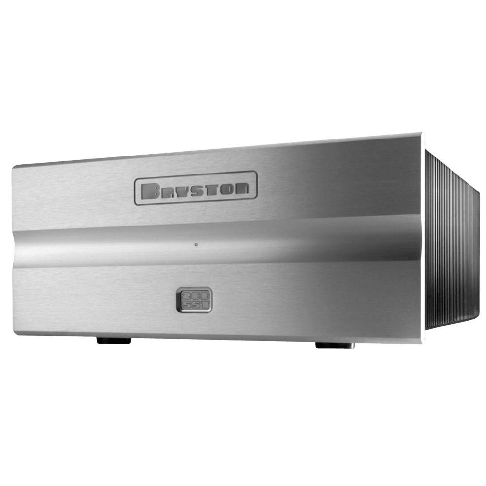 Bryston 28B Cubed Mono Amplifier with 17 in faceplate in Silver