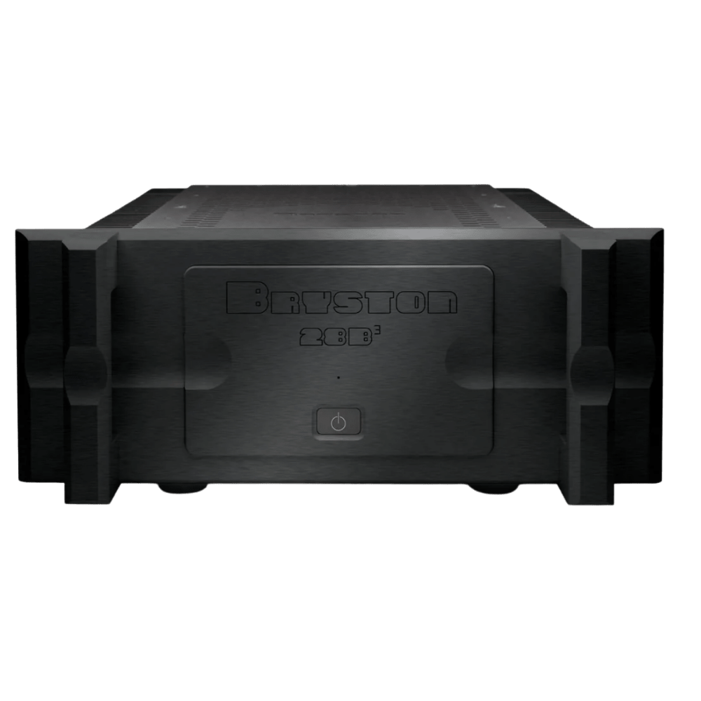 Bryston 28B Cubed Mono Amplifier with 19 in faceplate in Black