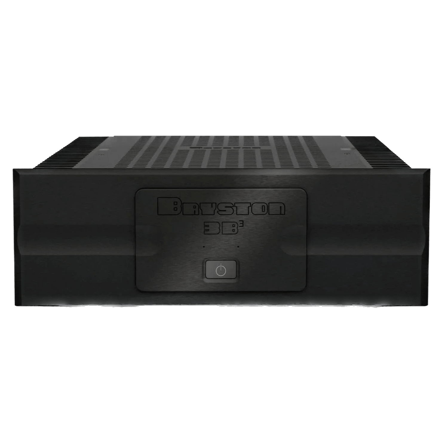 Bryston 3B Cubed Dual-Mono Amplifier with 17 inch Faceplate in Black