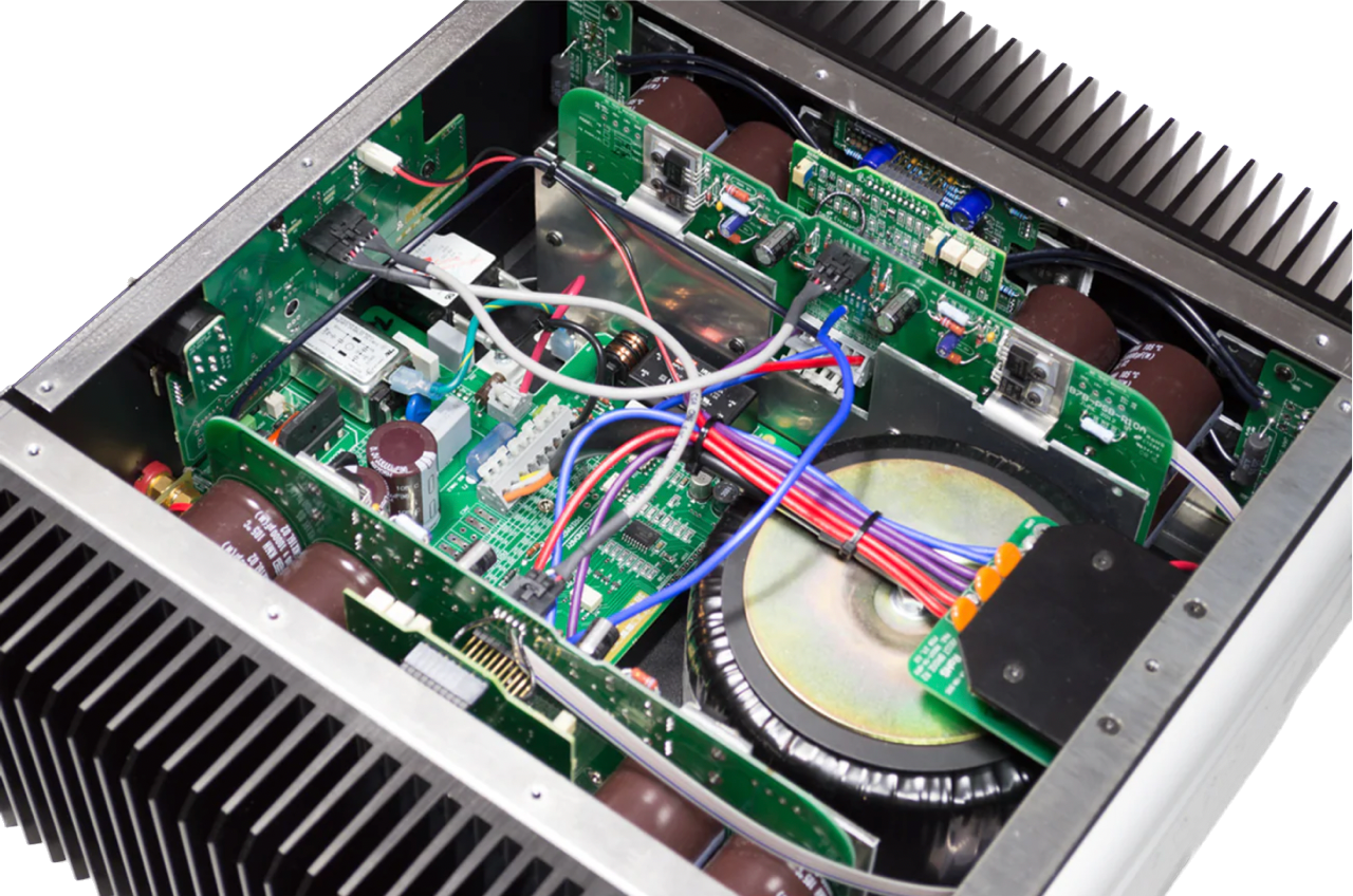 Bryston 7B Cubed Mono Amplifier sold as a pair, inside