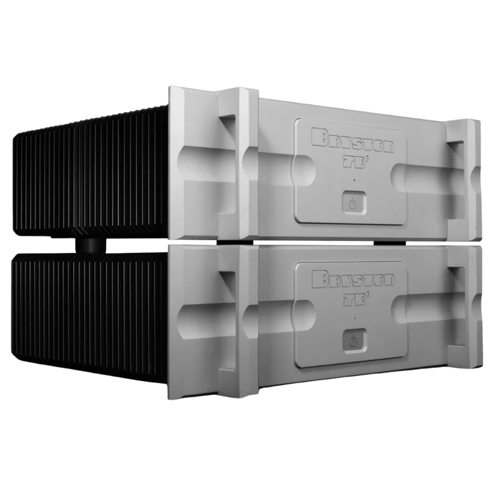 Bryston 7B Cubed Mono Amplifier sold as a pair, in Silver.