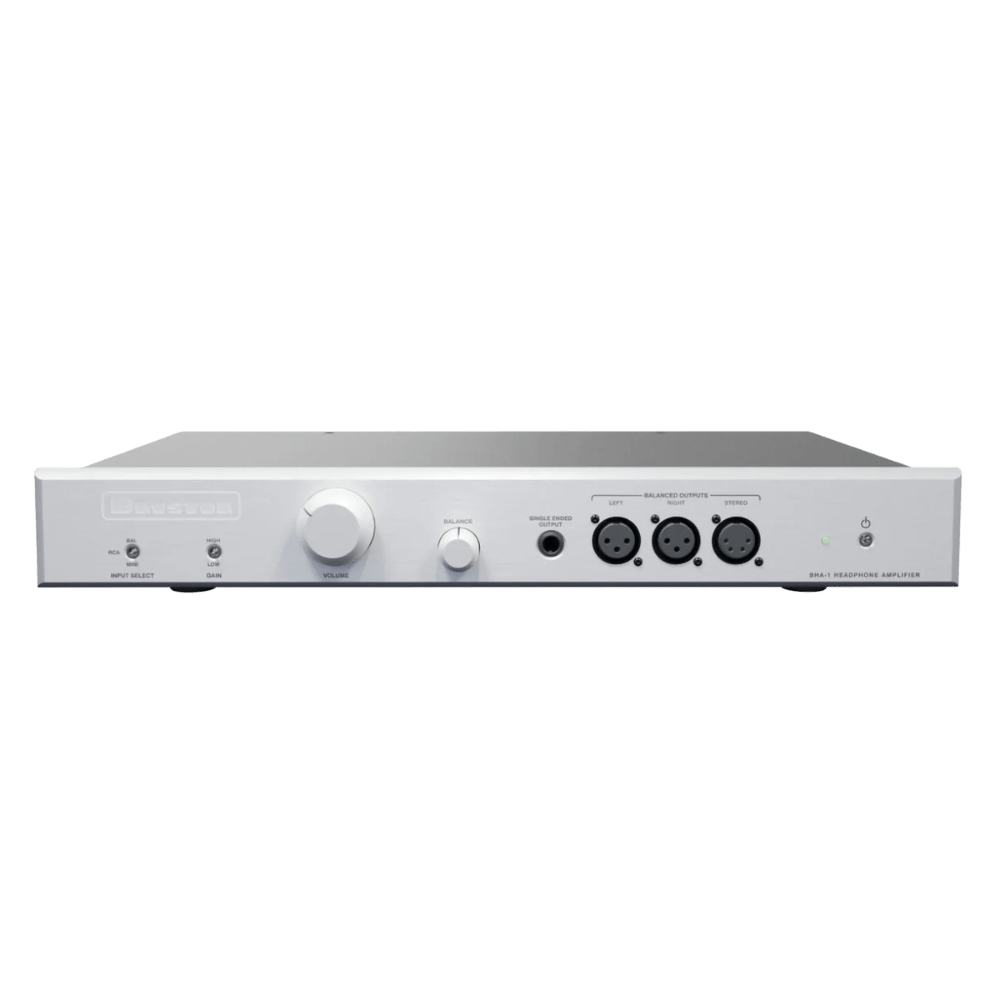 Bryston BHA-1 Headphone Amplifier in Silver, front