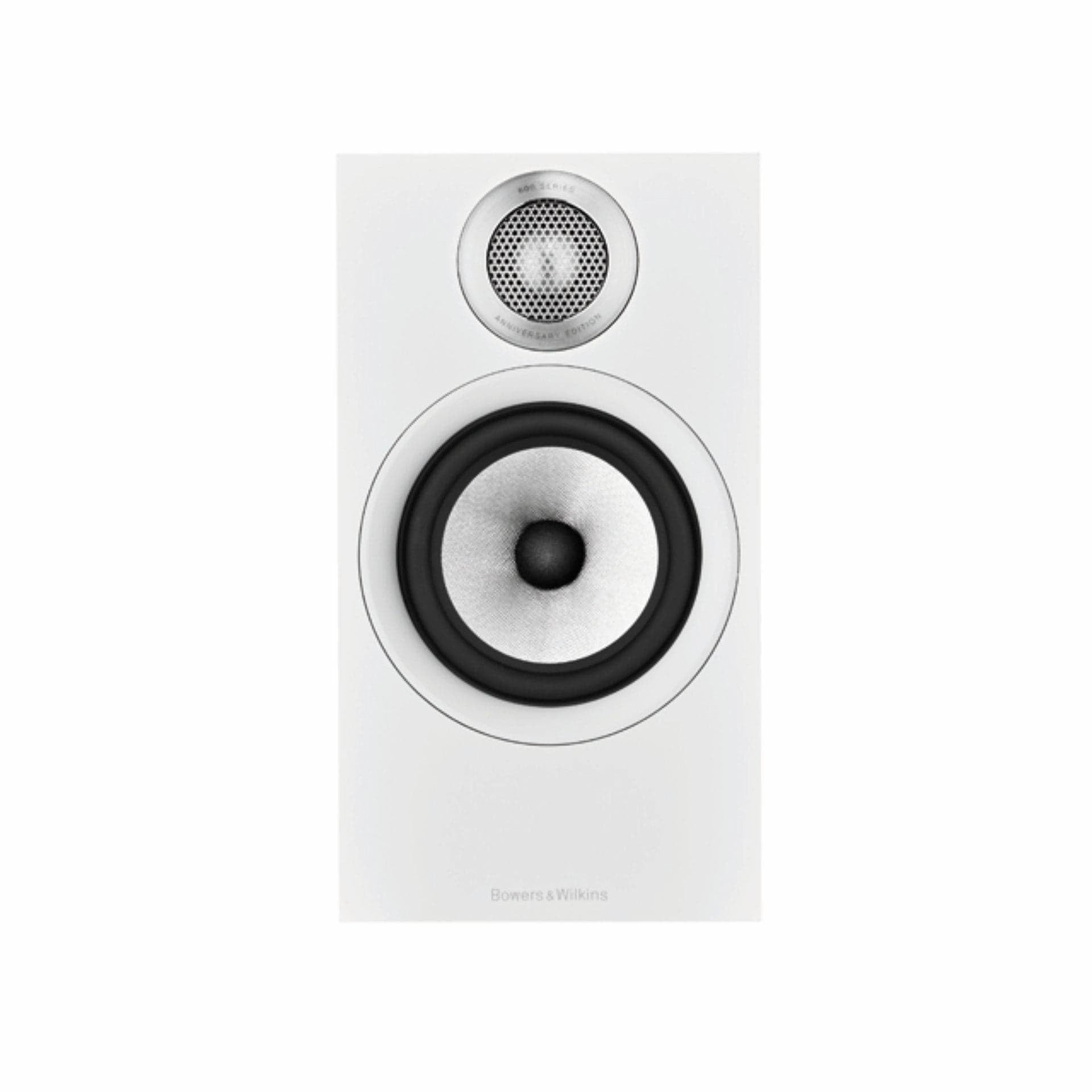 Bowers & Wilkins Bookshelf Speakers B&W 606 S3 Bookshelf Speaker - Matte White