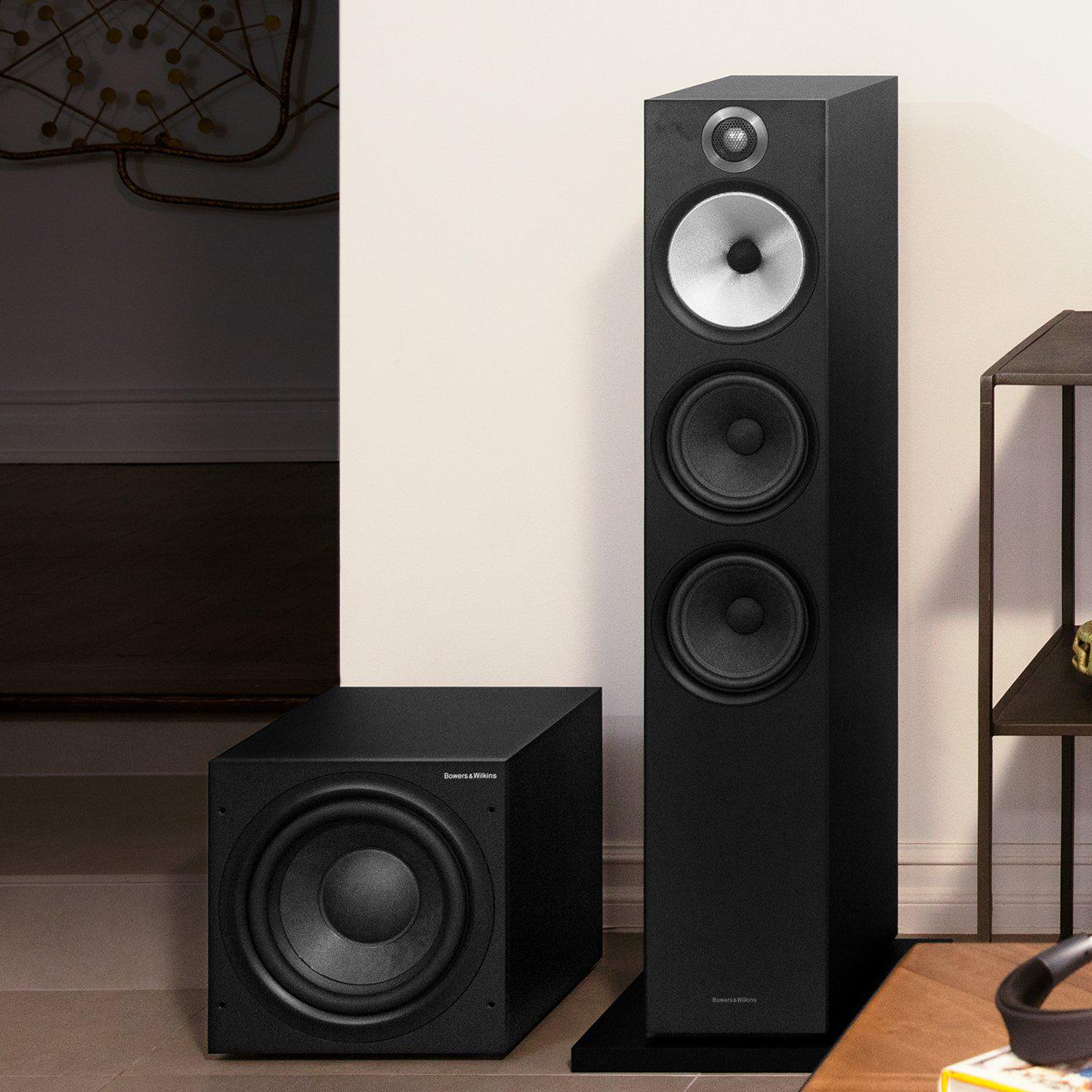 Bowers & Wilkins Subwoofers B&W ASW610XP 10-Inch 500W Subwoofer - Matte Black