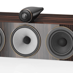 Bowers and Wilkins MTM71 S3 Signature Centre Channel Speaker in Datuk Gloss. Image on angle, no grille