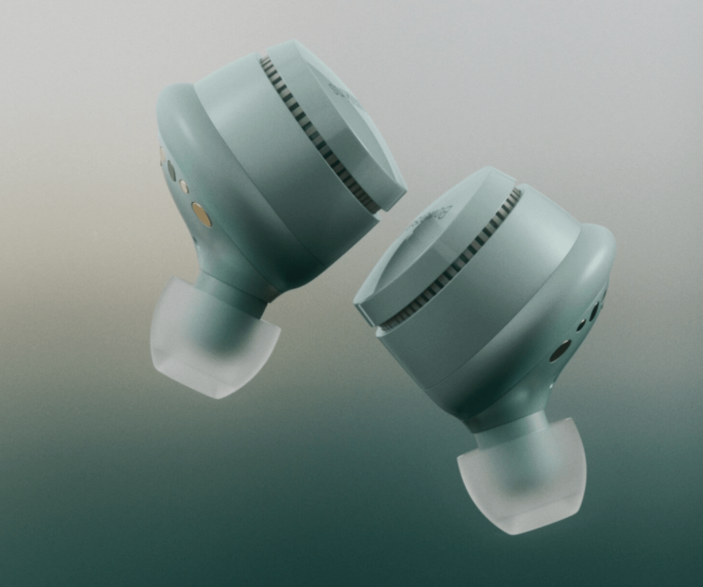 B&W Pi6 Wireless Earbuds in Forest Green