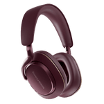 B&W Px7 S3 Noise Cancelling Headphones in Vintage Maroon, angled