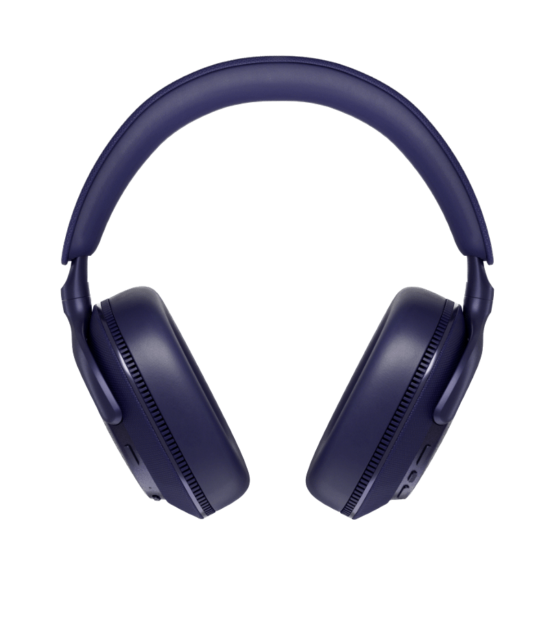 B&W Px7 S3 Noise Cancelling Headphones in Indigo Blue, back