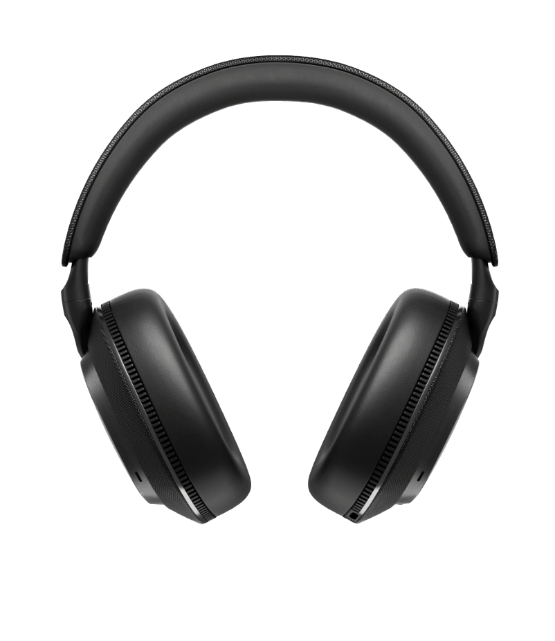 B&W Px7 S3 Noise Cancelling Headphones in Anthracite Black, front